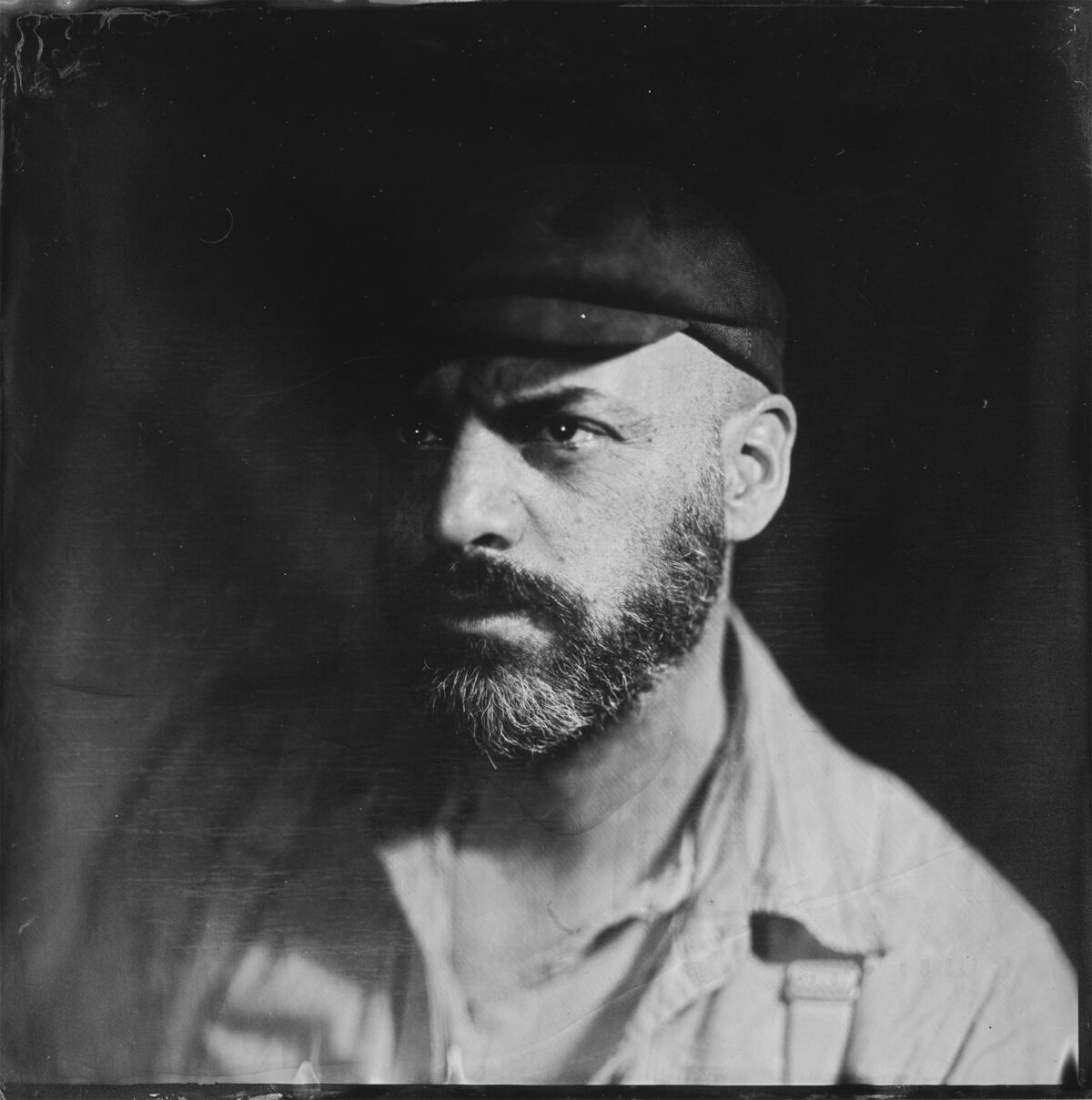 Portrait photo au collodion humide