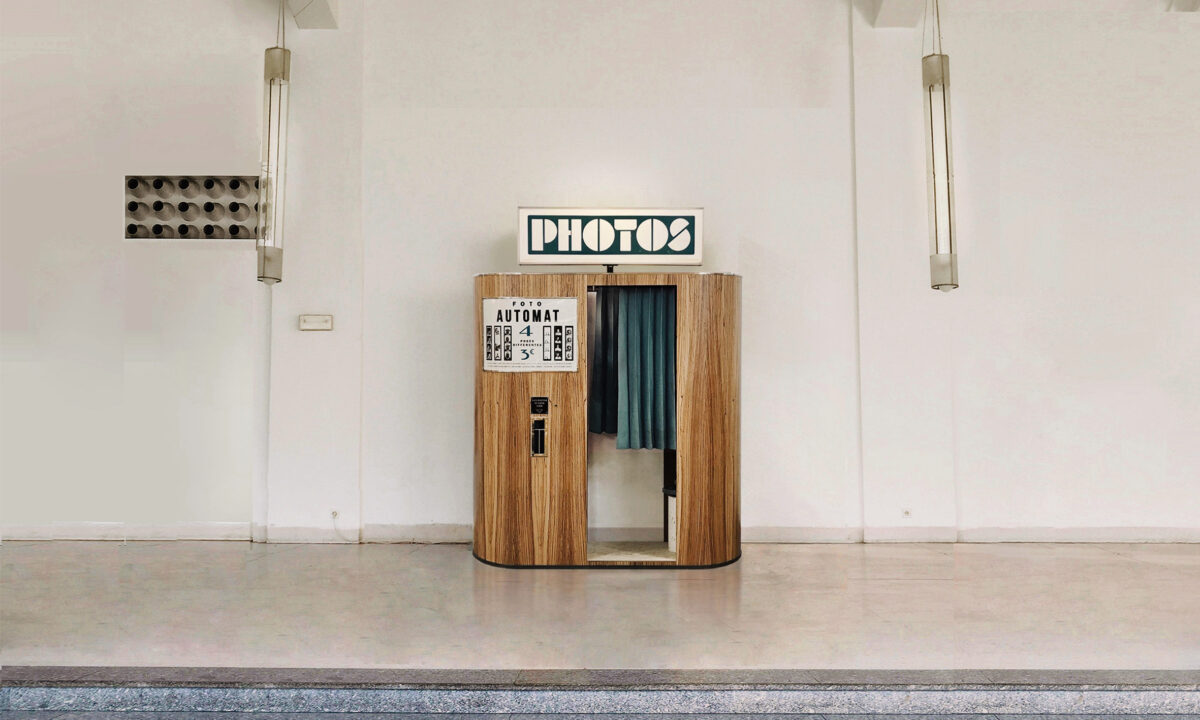 Fotoautomat au musée d'art contemporain le palais de Tokyo